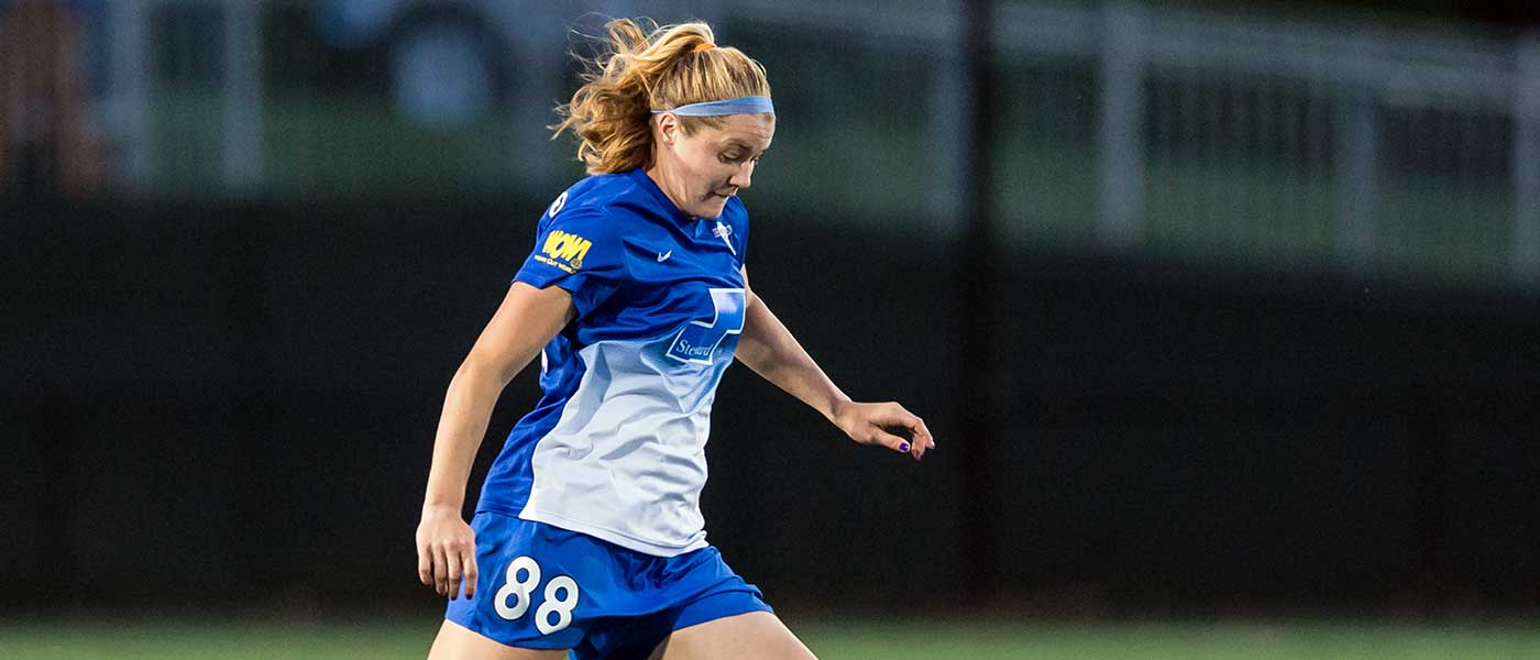 Kate Schoepfer of the Boston Breakers.