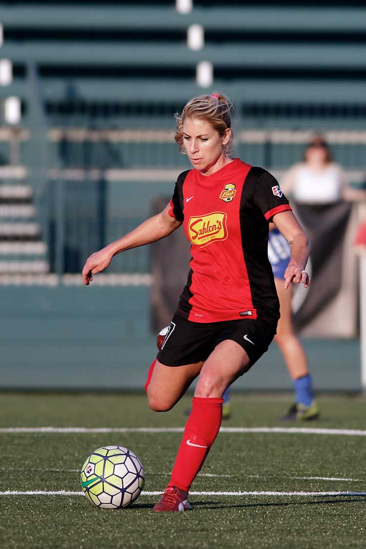 McCall Zerboni with the WNY Flash by Mark Howard