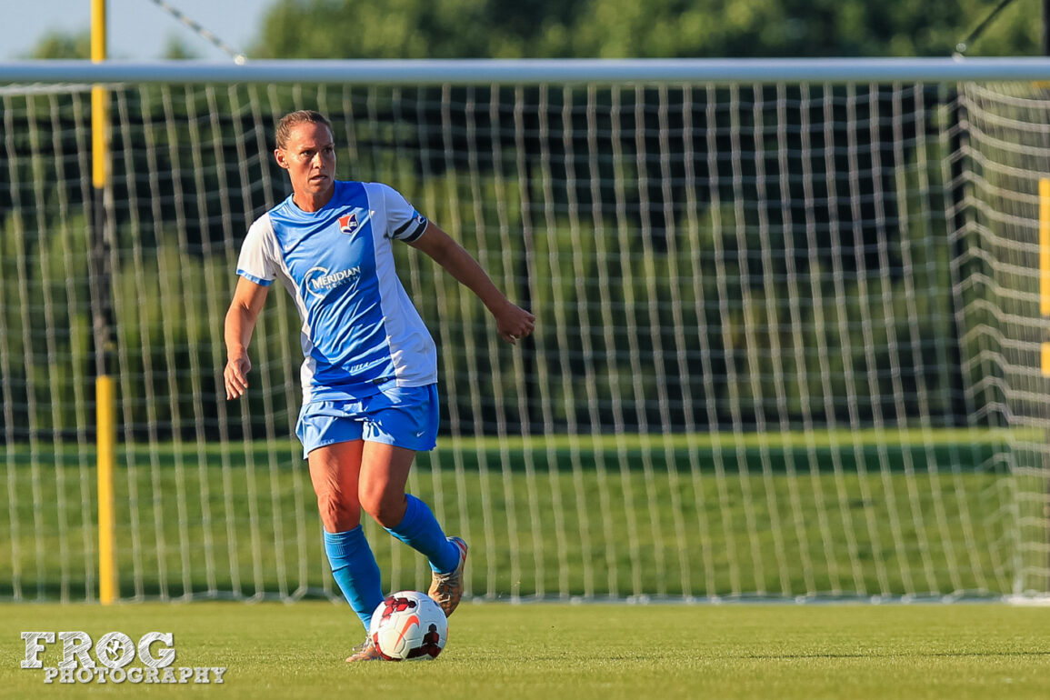 Christie Rampone during the game on August 16, 2014.