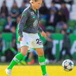 This was Martina Müller (WOB) last home match after announcing her retirement in April 2015.