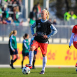 PSG's Caroline Seger before the match.