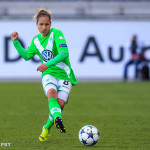 Wolfsburg's Babett Peter.