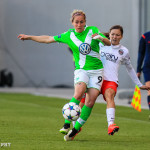 Anna Blässe (WOB) and Laure Boulleau (PSG).