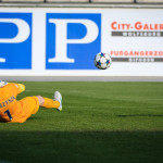 Katarzyna Kiedrzynek (PSG) stops a shot.