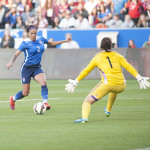 Sydney Leroux during the first half of the USA-Mexico international friendly on May 17, 2015.