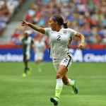 USA's Sydney Leroux.