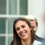 Carli Lloyd at the White House.