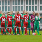 SV Werder Bremen and FFC Frankfurt lineups.