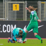 Desirée Schumann (FFC) and Sandra Hausberger (WB).