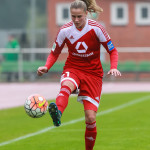 FFC's Ana-Maria Crnogorčević against SV Werder Bremen.