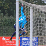 Desirée Schumann (FFC) makes a save.