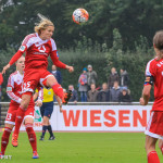 FFC Frankfurt's Saskia Bartusiak against SV Werder Bremen.