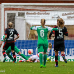 Maren Wallenhorst scores for Werder Bremen.