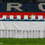 UEFA medals to celebrate German players with more than 100 appearances for their country.