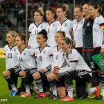 Germany's starting lineup.