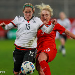 Anna Blässe (GER) and Alex Greenwood (ENG).