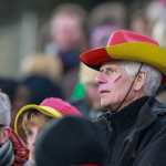 A German supporter during the friendly between Germany and England.