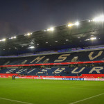 MSV Duisburg Stadium before the game.