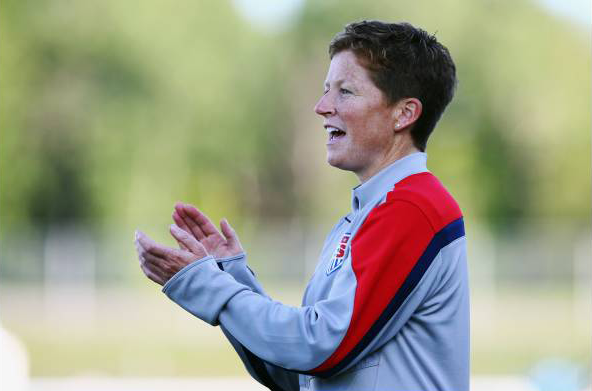 michelle french uswnt u-20 head coach by getty images