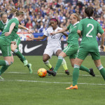 Crystal Dunn (25) in a pickle.