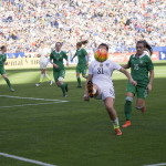 Lindsey Horan and Katie McCabe.