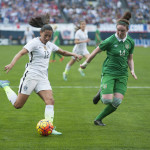 Christen Press and Jessica Gleeson