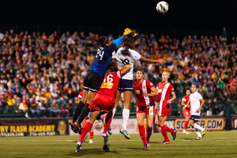 adrianna franch of western new york flash by nwsl soccer