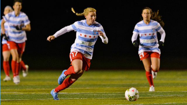 lori chalupny of the chicago red stars