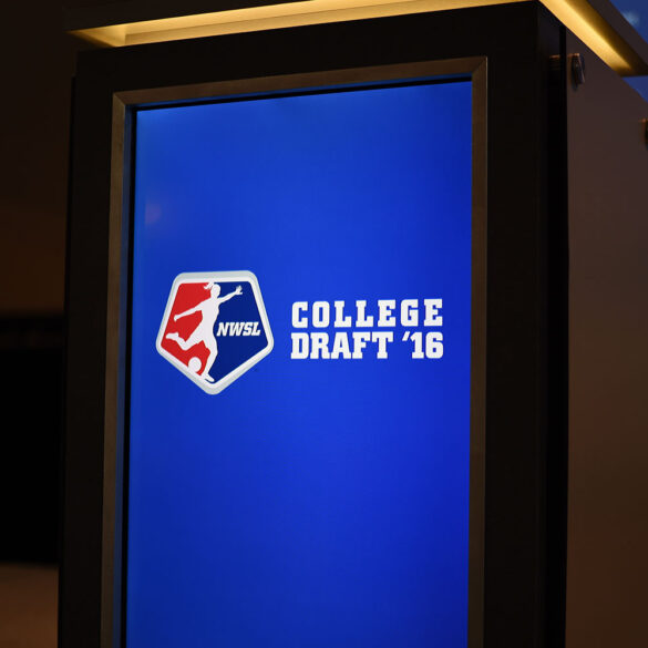 2016 NWSL College Draft podium