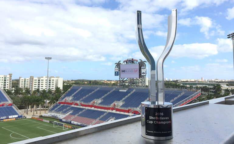 SheBelieves Cup Trophy