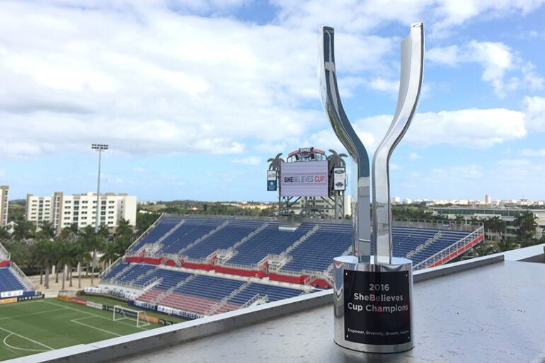 SheBelieves Cup Trophy