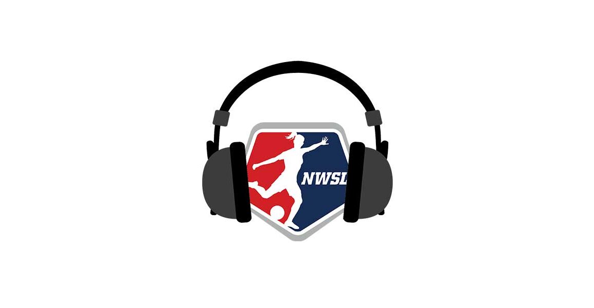 nwsl logo with headphones wrapped around it