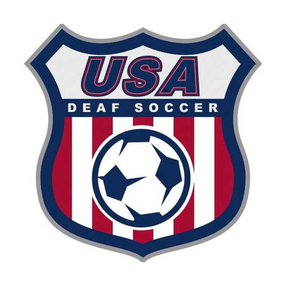 u.s. deaf soccer logo