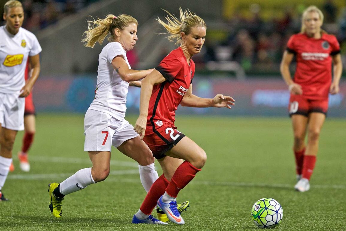 McCall Zerboni and Amandine Henry. Courtesy of WNY Flash