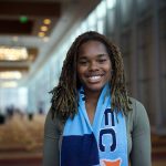 Kayla Mills, the No. 4 overall pick at the 2017 NWSL College Draft. (Manette Gonzales/OGM)