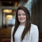 Rose Lavelle at the 2017 NWSL College Draft. (Manette Gonzales/OGM)