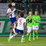 Wendie Renard (OL) gets up.