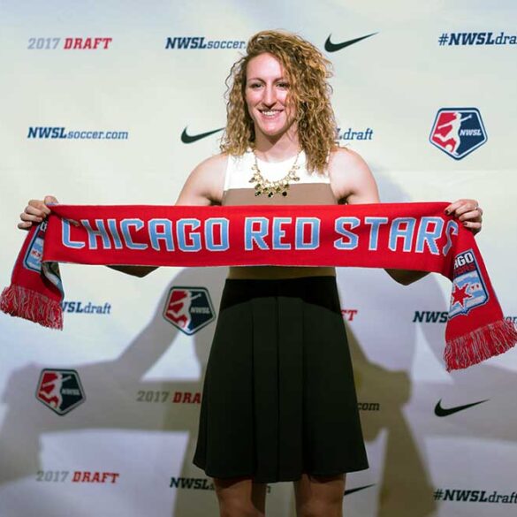 Morgan Proffitt drafted by the Chicago Red Stars. (Manette Gonzalez)