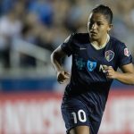 Debinha of the North Carolina Courage (Shane Lardinois).