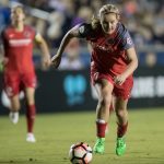 Lindsey Horan on the attack (Shane Lardinois).