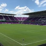 Orlando City Stadium corner view.