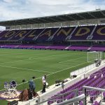 Orlando City Stadium corner view.