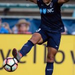 Debinha of the North Carolina Courage. (Shane Lardinois)