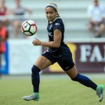 Jaelene Hinkle of the North Carolina Courage. (Shane Lardinois)