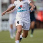 FC Kansas City's Lo'eau LaBonta on the attack. (Shane Lardinois)