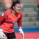 Goalkeeper Katelyn Rowland of the North Carolina Courage. (Shane Lardinois)