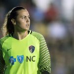 North Carolina Courage goalkeeper Katelyn Rowland. (Shane Lardinois)