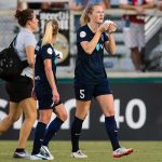 Sam Mewis' nose has had a tough couple of weeks. (Shane Lardinois)