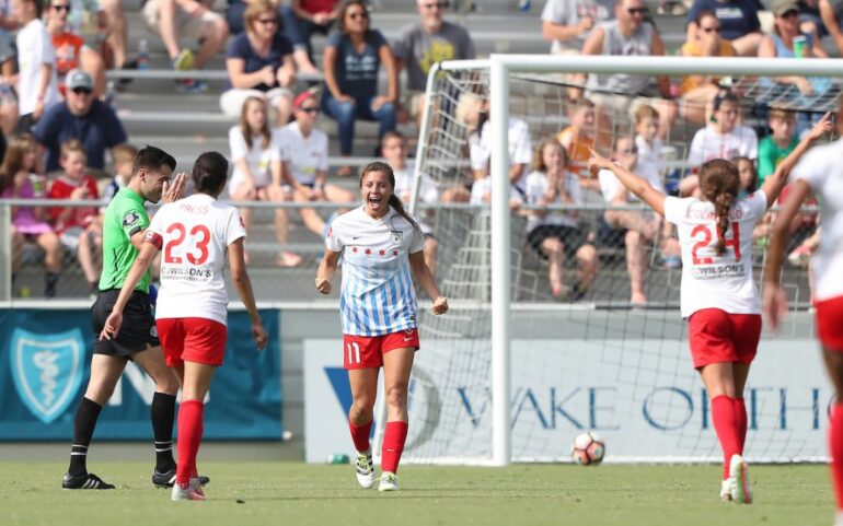 Sofia Huerta of Chicago. (Chicago Red Stars)