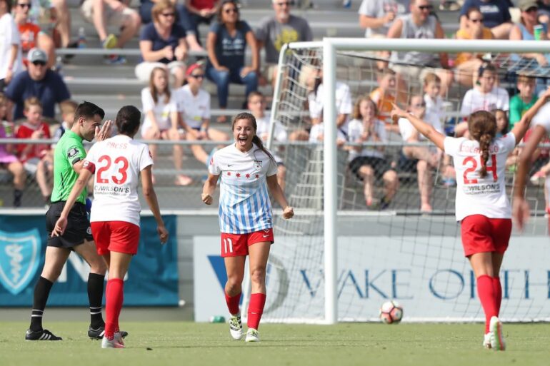 Sofia Huerta of Chicago. (Chicago Red Stars)